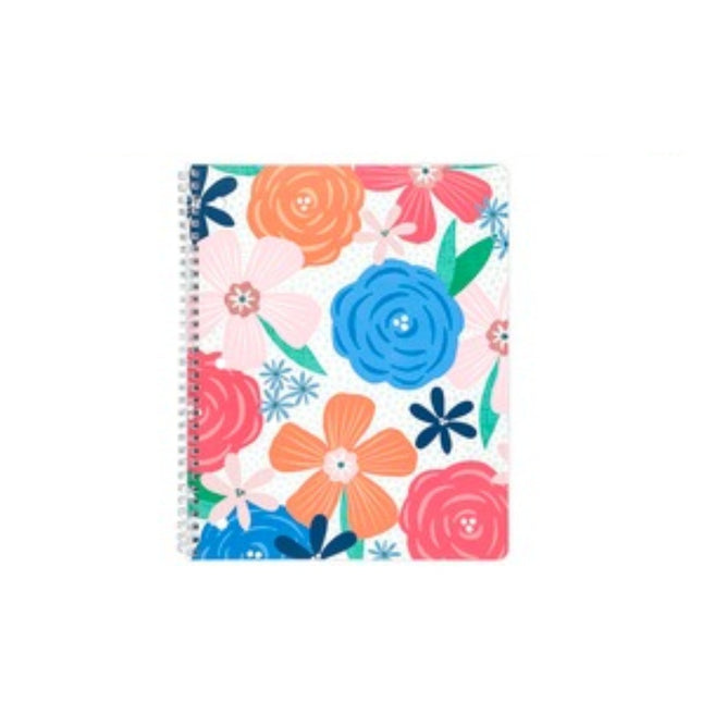 CUAD ESPIRAL 1MAT FLORAL 80HJS