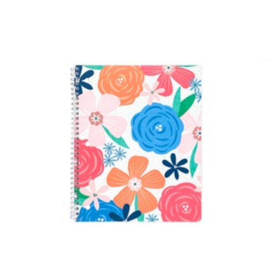 CUAD ESPIRAL 1MAT FLORAL 80HJS
