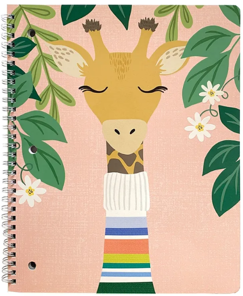 LIBRETA HELLO SWEET CHEEKS JIRAFA