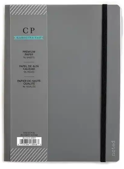 LIBRETA NOTED NEUTRALS GRIS