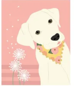 LIBRETA HEADS UP BUTTERCUP COMPOSITION PERRO ROSA
