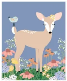 LIBRETA HEADS UO BUTTERCUP COMPOSITION VENADO AZUL