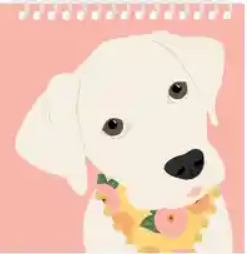 LIBRETA HEADS UP BUTTERCUP MEMO PERRITOS