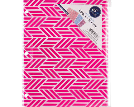 FOLDER CON ZIPPER FUCSIA