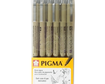 CHINOGRAFO PIGMA MICRON 6UND