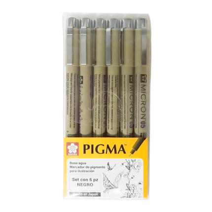 CHINOGRAFO PIGMA MICRON 6UND