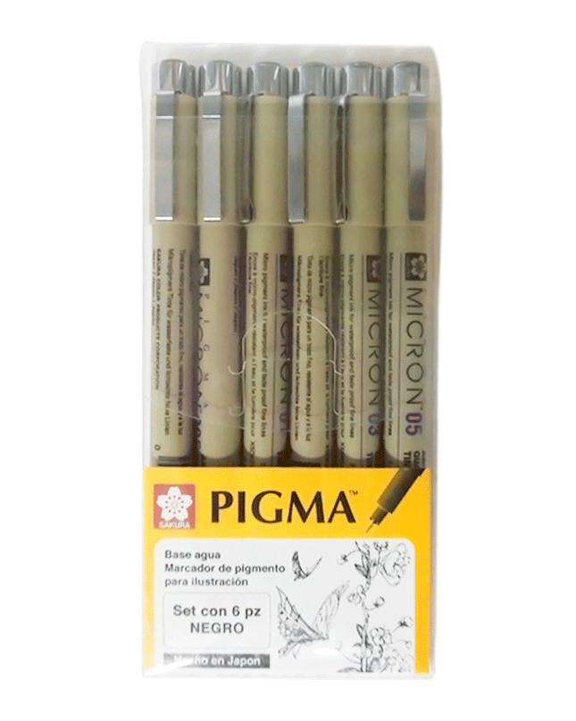CHINOGRAFO PIGMA MICRON 6UND