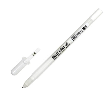 BOLIGRAFO GELLY ROLL BLANCO 0.8 MM - SAKURA