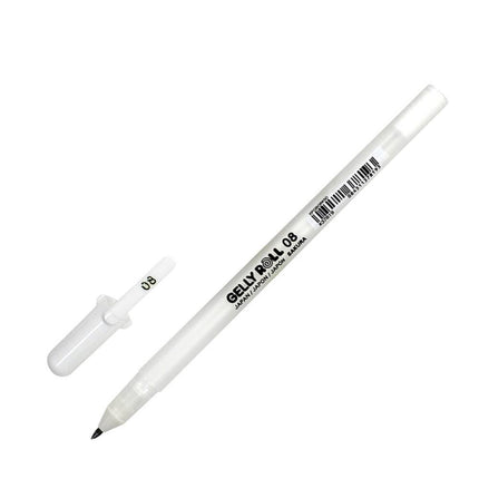 BOLIGRAFO GELLY ROLL BLANCO 0.8 MM - SAKURA