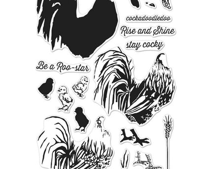 SET DE SELLOS TRANSP LAYERING ROOSTER