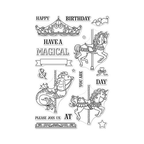 SET DE SELLOS DE ORNATE CAROUSEL