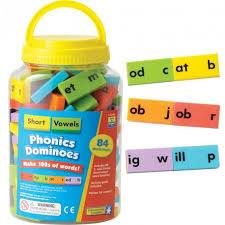 PHONICS DOMINOES SHORT VOWELS