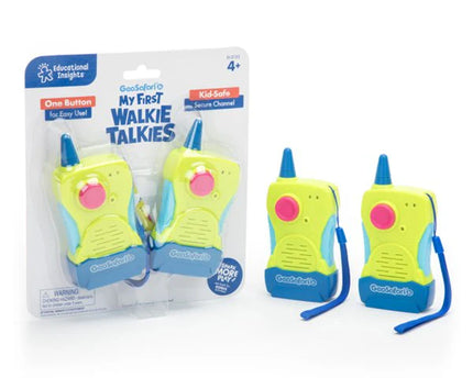 GEOSAFARI MY FIRST WALKIE TALKIES