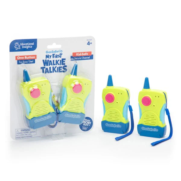 GEOSAFARI MY FIRST WALKIE TALKIES
