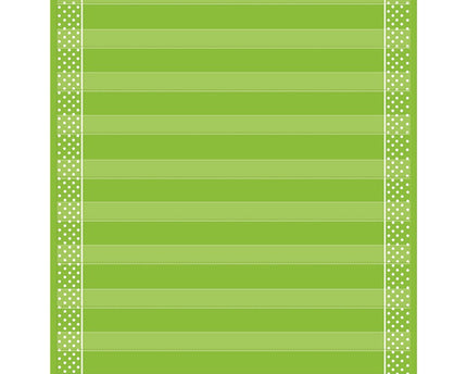 POCKET CHART LIME POLKA DOTS 10