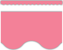 BORDE LIGHT PINK SCALLOPED