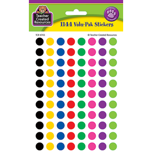 STICKERS MINI COLORFUL CIRCLES