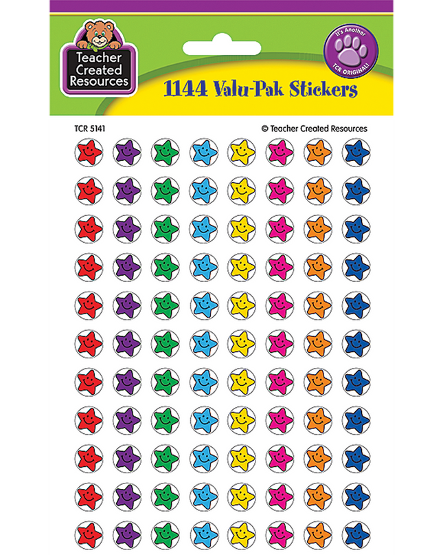 STICKERS MINI SMILEY STARS