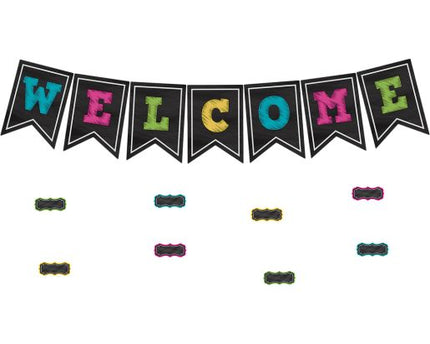 BULLETIN CHALKBOARD BRIGHTS WELCOME