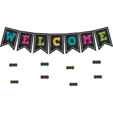 BULLETIN CHALKBOARD BRIGHTS WELCOME