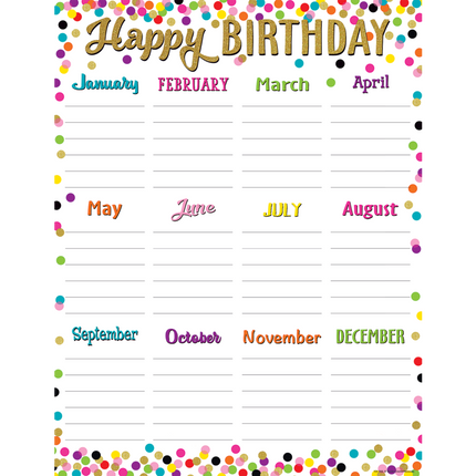 LAMINA CONFETTI HAPPY BIRTHDAY