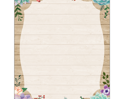 LAMINA RUSTIC BLOOM BLANK
