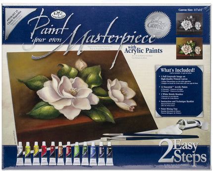 KIT P/ ARTE PAINT YOUR OWN MASTERPIECE MAGNOLIAS
