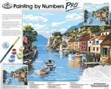 KIT PAINTING BY NUMBERS MY FIRST VILLAGE ON WATER