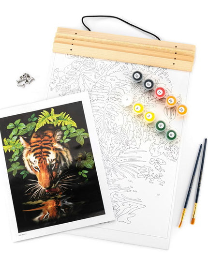 PAINT BY NUMBER TIGER