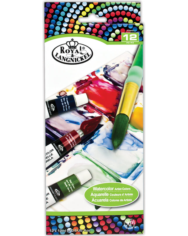 PINTURA ACUARELA 12ML 12UND