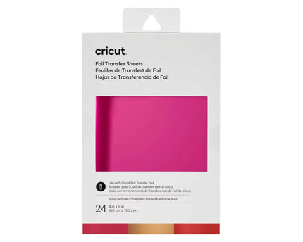 PAPEL DE TRASFERENCIA FOIL 4X6" RUBY