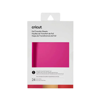 PAPEL DE TRASFERENCIA FOIL 4X6" RUBY