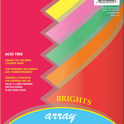 PAQ. PAPEL COLORES T/C 100HJS