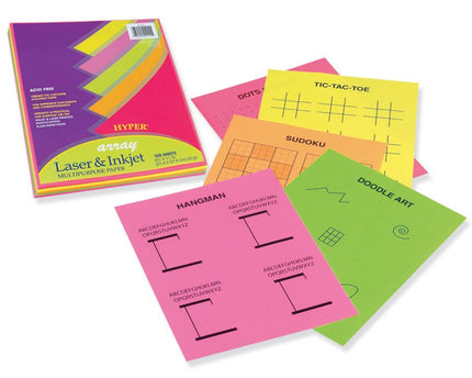 PAQ. PAPEL DE COLORES 100HJS