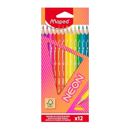 COLORES MAPE NEON 12PZ