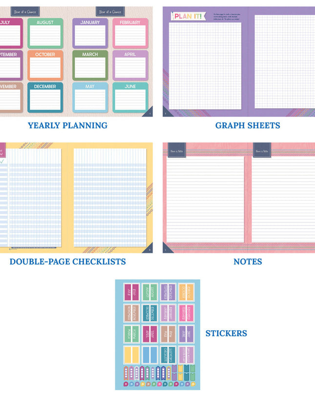 PLANNER TEACHER CRAFTY AND COOL