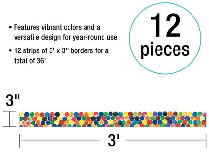 BORDERS VERY HUNGRY CATERPILLAR DOTS