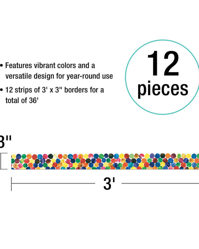 BORDERS VERY HUNGRY CATERPILLAR DOTS