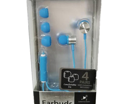 AURICULARES EURBUD V/COLORES C/REPUESTO
