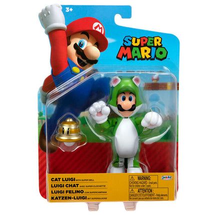JUGUETE FIGURAS SUPER MARIO LUIGI FELINO