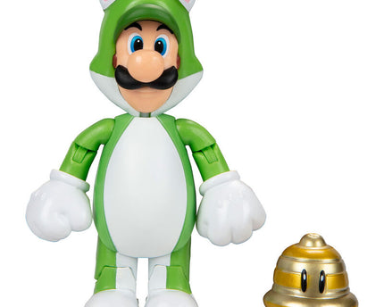 JUGUETE FIGURAS SUPER MARIO LUIGI FELINO