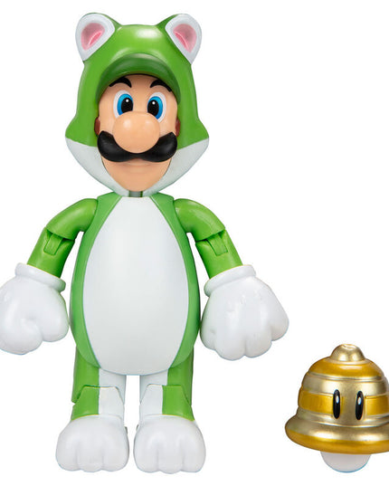 JUGUETE FIGURAS SUPER MARIO LUIGI FELINO