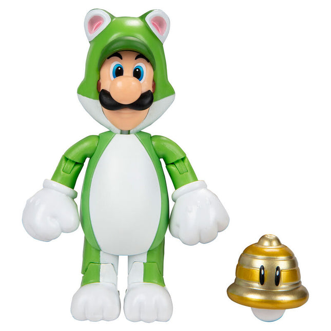 JUGUETE FIGURAS SUPER MARIO LUIGI FELINO
