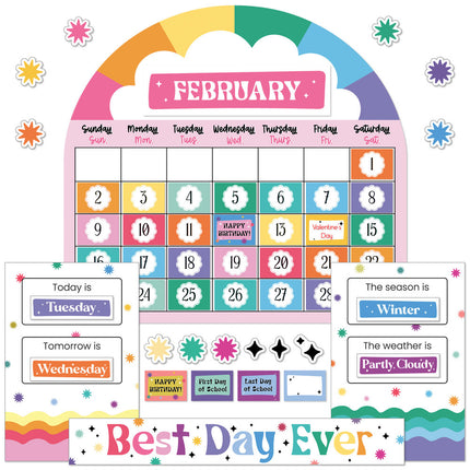 BULLETIN BOARD RETRO REMIX CALENDAR