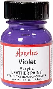 PINTURA ACRILICA P/ CUERO VIOLET 29.5ML