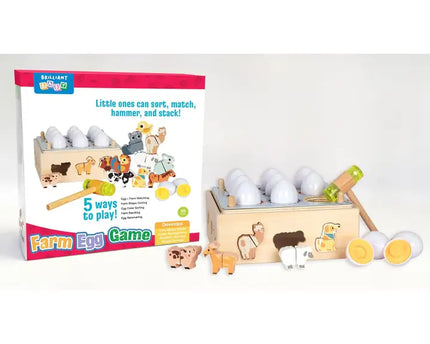 JUEGUETE FARM EGG PULL