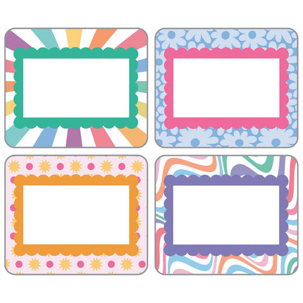 NAME TAGS RETRO REMIX