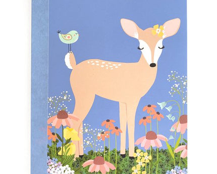LIBRETA HEADS UO BUTTERCUP COMPOSITION VENADO AZUL