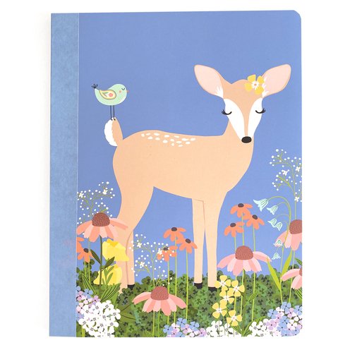 LIBRETA HEADS UO BUTTERCUP COMPOSITION VENADO AZUL