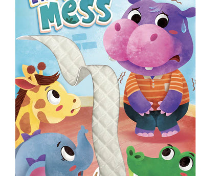 LIBRO SEE TOUCH HEAR HIPPO-POTTY MESS